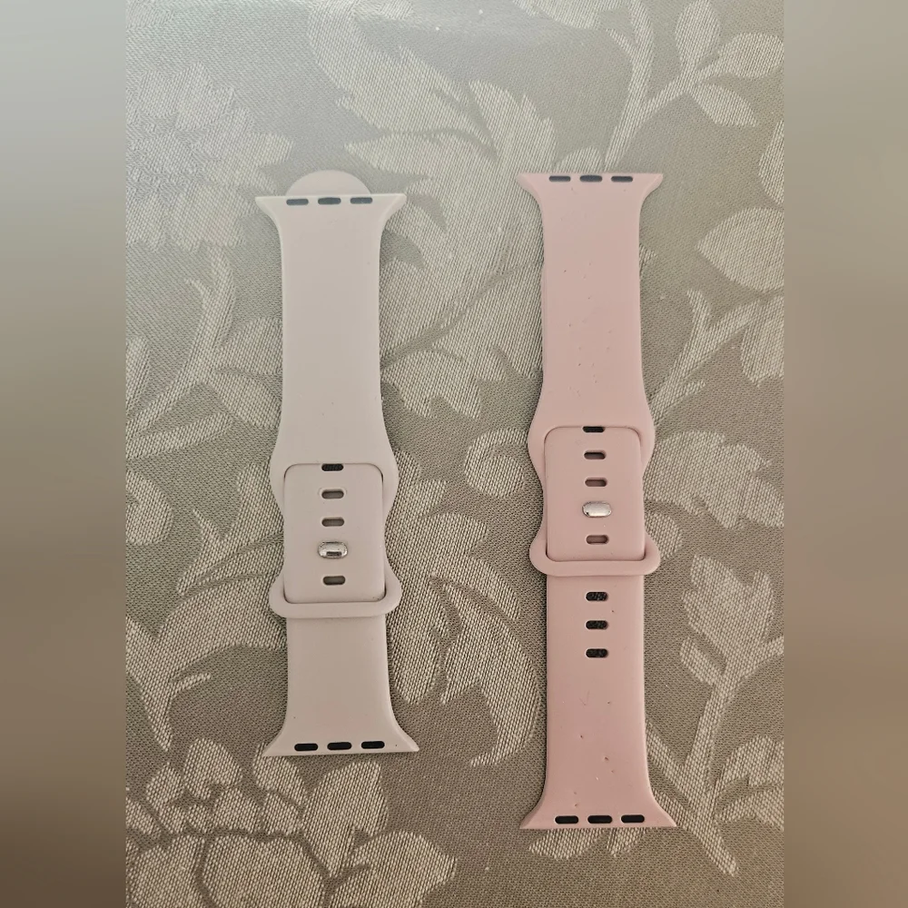 Pink and Gray Smartwatch Bands